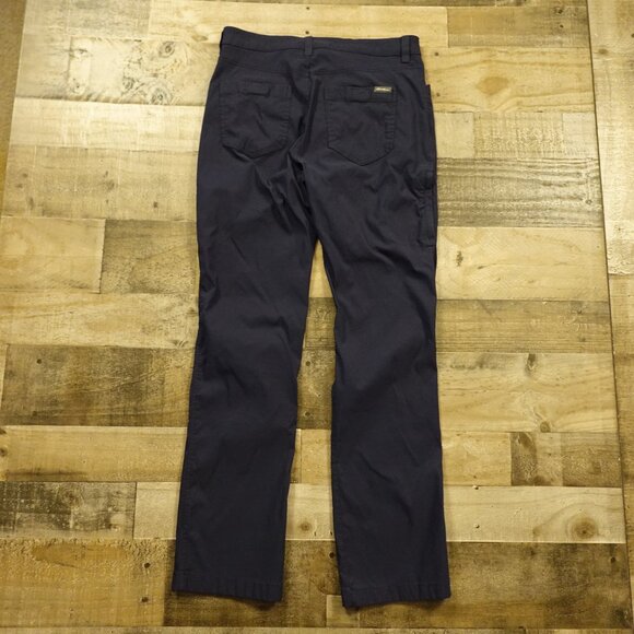 Eddie Bauer Men’s Tech Pant 32x32 Navy Nylon Stretch Outdoor Hiking - Picture 10 of 13